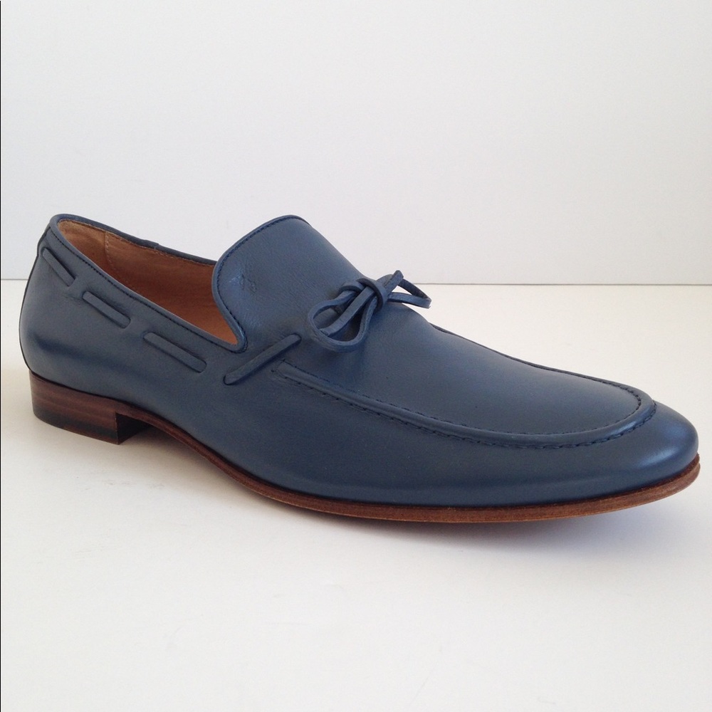 Tod’s Men’s Leather Tie Loafers Sz 5.5(Tod)/6.5US - Picture 7 of 15
